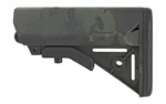 B5 Systems B5 SOPMOD STK MIL-SPEC MULTICAM BLK black multicam stock in side view