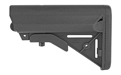 B5 Systems B5 SOPMOD stock, black right-side view with adjustment lever and sling slots