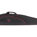 Evolution Outdoor EVODS DIABLO II RIFLE CASE black case with red piping, side view