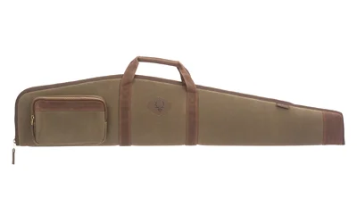 Evolution Outdoor EVODS RAWHIDE 44 LEVER ACTION CASE, brown side view with handle and front pocket