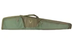 Evolution Outdoor EVODS 54 HILL COUNTRY II RIFLE CASE, green side view with handle and zip pocket