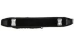 Evolution Outdoor EVODS TACTICAL RIFLE SLING BLACK, top view with padded strap and metal buckles