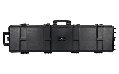 primary-16771 Evolution Outdoor EVODS Liberator Scoped Rifle Case black front view with handle and latches