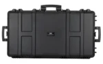 Evolution Outdoor EVODS Liberator Double AR Case black front view with handle and reinforced shell