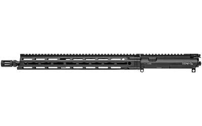 Daniel Defense DD M4V7 LW upper, black right-side view with ventilated M-LOK handguard