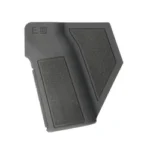 B5 Systems P-Grip C, wolf gray side view with textured grip panels