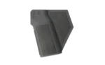 B5 Systems P-Grip C, wolf gray side view with textured grip panels