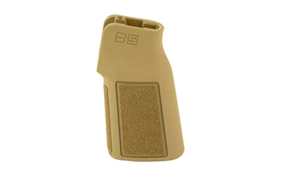 B5 Systems P-Grip 22 K, coyote brown side view with textured grip panel
