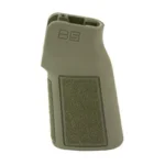 B5 Systems P-Grip 22 K, olive drab green side view with textured grip panel