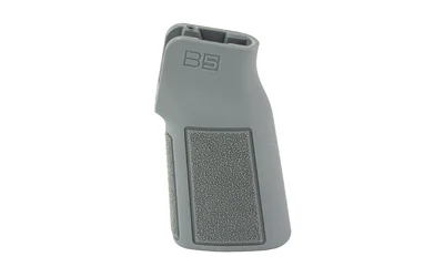 B5 Systems P-Grip 22 K Wolf Gray pistol grip, right-side view with textured panel