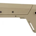 B5 Systems B5 Modular Picatinny Stock FDE, tan right-side view with black buttpad