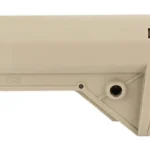 B5 Systems B5 SIERRA K STOCK FLAT DARK EARTH tan stock in side view with adjustment opening