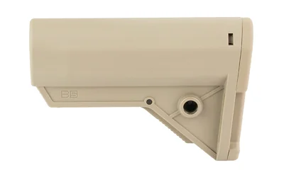 B5 Systems B5 SIERRA K STOCK FLAT DARK EARTH tan stock in side view with adjustment opening