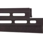 B5 Systems B5 AK Handguard Standard plum, side view of two-piece handguard with vent slots