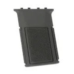 B5 Systems B5 VERTICAL GRIP M-LOK WOLF GRAY gray textured vertical grip, angled side view