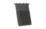 B5 Systems B5 VERTICAL GRIP M-LOK WOLF GRAY gray textured vertical grip, angled side view