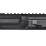 SPIKE'S FLAT TOP UPPER 9MM BLK, black upper receiver in right-side view with top rail