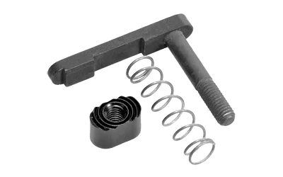primary-16957 CMMG PARTS KIT AR15 MAGAZINE CATCH with black catch, button and silver spring