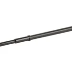 FAXON DUTY BBL black gunner-profile barrel, angled side view