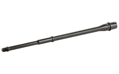FAXON DUTY BBL black gunner-profile barrel, angled side view