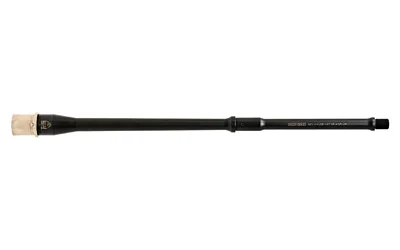 FAXON MATCH BBL 223WYLDE 16 PENCIL, slim black barrel in side view with capped end