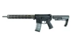 FAXON ION ULTRALT 556 16in 30RD BLK black and gray rifle, right-side view with magazine and stock