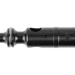 FAXON 5.56 9310 Bolt Nitride Black, side view with black finish, locking lugs and bolt stem