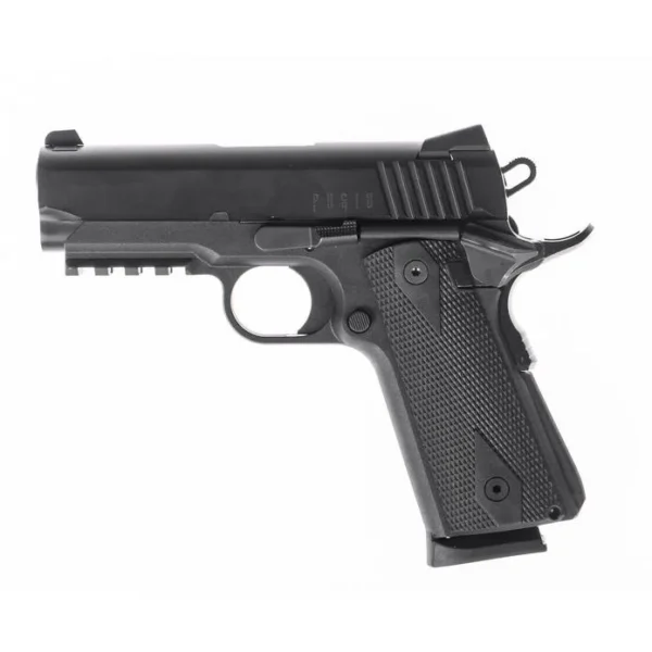 Italian Firearms Group IFG Tanfoglio Pugio 1911 Polymer Handgun 9mm Luger 10rd Magazines(2) 3.5" Bull Barrel Pic Rail