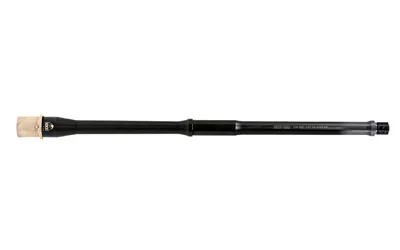 Faxon Match BBL 338ARC 16-inch GNNR, black barrel shown from the side