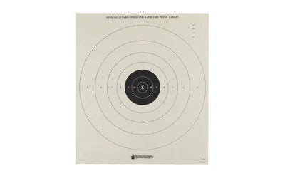 Action Target ACTION TGT BULLSEYE PAPER 100PK