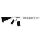 10 Ring GLFA AR-15 Rifle .223 Wylde 30rd Magazine 16" Nitride Barrel White Frame