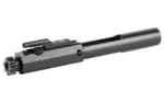Faxon 308/6.5 CM/8.6 BLK BCG, black bolt carrier group in angled side view