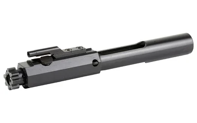 primary-17097 Faxon 308/6.5 CM/8.6 BLK BCG, black bolt carrier group in angled side view