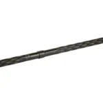 FAXON BBL 22ARC 20-inch FLAME FLUTED black barrel, side view with spiral fluting