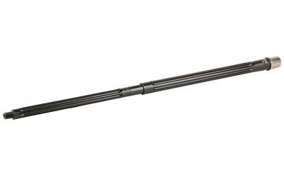 FAXON BBL 22ARC 24 HEAVY FLUTED, black barrel in side view with long fluting