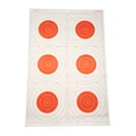 Action Target ACTION TGT BLSEYE MILI RED 100PK