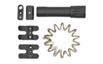 NORDIC BERETTA 1301 TACT KIT GEN 1/2, black tube, brackets and coiled spring laid out