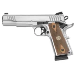 Chiappa Firearms USA Ltd Chiappa 1911 Superior OR Handgun .45 ACP 8rd Magazine 5" Barrel Stainless with Walnut Grips