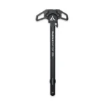 RADIAN RAPTOR CHARGING HNDL 556 GRAY charging handle, top view with dark gray finish