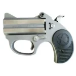 Bond Arms Inc. Bond Arms Stinger RS Handgun 38 SPL 2/rd 3" Barrel Silver with Black Grips