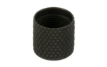 Yankee Hill Machine Co YHM 9MM PIST THR PROT, black knurled cylinder with visible threads