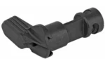 Radian Talon-GI Safety Selector 1 Lever, black selector in angled side view with ridged lever