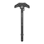 Radian Raptor Charging Handle MCX, black top view with ambidextrous winged handle