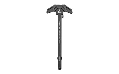 primary-17270 Radian Raptor Charging Handle MCX, black top view with ambidextrous winged handle