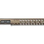 RADIAN UPPER/HANDGUARD SET 14-inch FDE, right-side view with slotted handguard and upper receiver