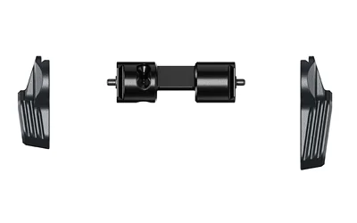 RADIAN Talon safety selector, black center shaft with two gray levers in exploded view