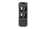 Yankee Hill Machine Co YHM PHANTOM BRAKE 1/2X28 SMOOTH, black, angled side view with ports