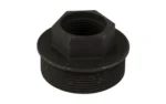 Yankee Hill Machine Co YHM Carbine Adapter, black three-quarter view with inner and outer threads