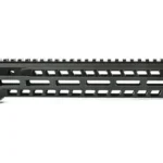 GEISSELE 13.5" SPR MOD MK14 MLOK BLK black right-side view with top rail and elongated slots