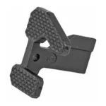 Geissele MARITIME BOLT CATCH black bolt catch, angled view with textured pads
